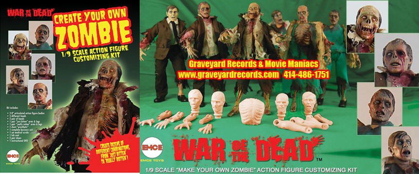 8" Create Your Own Zombie Set
